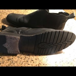 Black leather John Varvatos 11M Boot